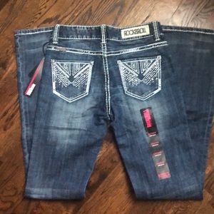 Rock & Roll Denim Mid Rise Jeans